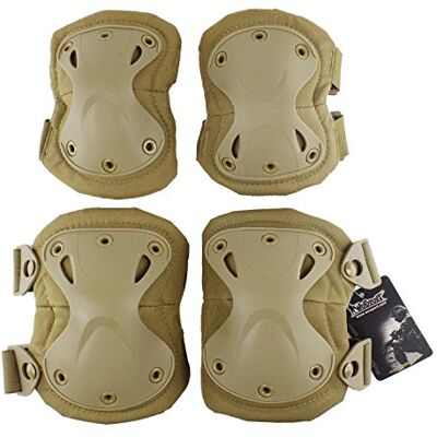 OAREA Tactique Sport Protecteur King Kong Gear Set En Plein Air Multi Couleur De Sécurité Kneepad Coude pour Militaire Airsoft Chasse - Publicité OAREA Tactique Sport Protecteur King Kong Gear Set En Plein Air Multi Couleur De Sécurité Kneepad Coude pour Militaire Airsoft Chasse - Publicité