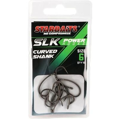 GUNKI Starbaits Hamecon Simple Power Hook PTFE Coated Curved Shank H.No.6-50592 - Publicité GUNKI Starbaits Hamecon Simple Power Hook PTFE Coated Curved Shank H.No.6-50592 - Publicité