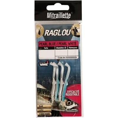 RAGOT Mitraillette Sabiki Raglou 55mm PB-PW RG4418062 - Publicité RAGOT Mitraillette Sabiki Raglou 55mm PB-PW RG4418062 - Publicité