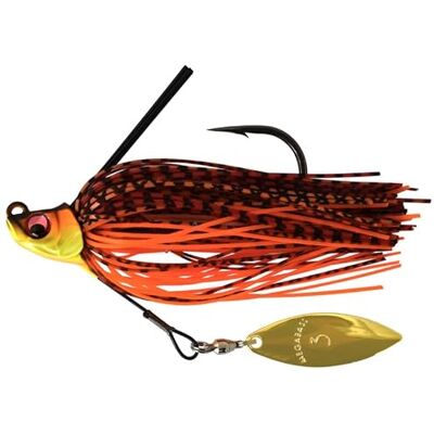 Megabass Rubber Jig Uoze Swimmer 3/8-11g Fire Shad Uoze Swim 3/8 Fire S - Publicité Megabass Rubber Jig Uoze Swimmer 3/8-11g Fire Shad Uoze Swim 3/8 Fire S - Publicité