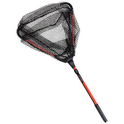 Épuisette triangulaire portable Lixada pour pêche à la mouche, pliable et légère, filet en nylon et cadre en alliage d’aluminium - Publicité Épuisette triangulaire portable Lixada pour pêche à la mouche, pliable et légère, filet en nylon et cadre en alliage d’aluminium - Publicité