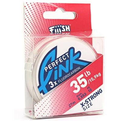 Fiiish Fluorocarbone Perfect Link Medium 27m PE 10-0.55mm -R.35Lb-15.8Kg Translucide GAM381 - Publicité Fiiish Fluorocarbone Perfect Link Medium 27m PE 10-0.55mm -R.35Lb-15.8Kg Translucide GAM381 - Publicité