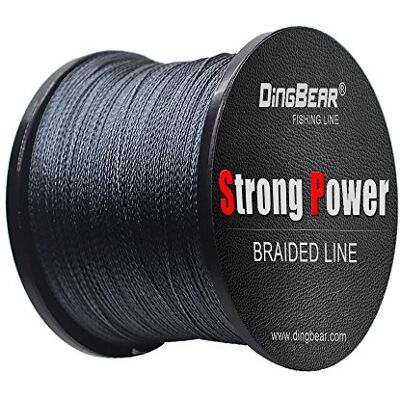 Dingbear 109 yd/100 m 85 lb/0,45 mm Gris Forte traction Forte Ligne de pêche tressée générique Lignes de pêche - Publicité Dingbear 109 yd/100 m 85 lb/0,45 mm Gris Forte traction Forte Ligne de pêche tressée générique Lignes de pêche - Publicité