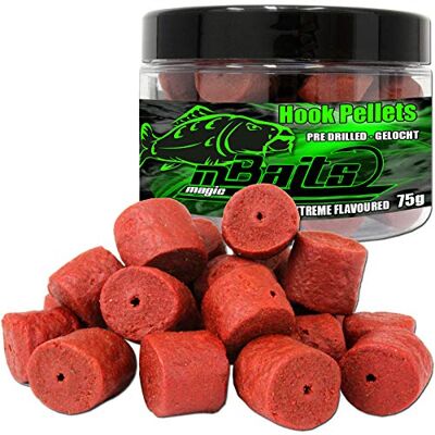 Angel-Berger Magic Baits Hook Pellets Halibut Pellets (Ail Rouge, 14mm) - Publicité Angel-Berger Magic Baits Hook Pellets Halibut Pellets (Ail Rouge, 14mm) - Publicité