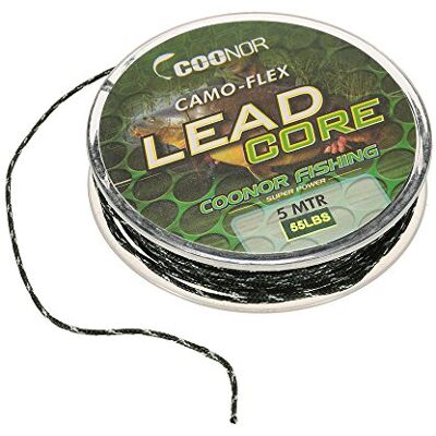 LIXADA Tressé Camouflage Carp Fishing Line Rigs Cheveux Lead Core Fishing Tackle (55lb 5m) - Publicité LIXADA Tressé Camouflage Carp Fishing Line Rigs Cheveux Lead Core Fishing Tackle (55lb 5m) - Publicité