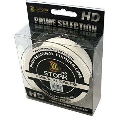 Stork HD, 4-Corde Ligne de pêche tressée 300m - Publicité Stork HD, 4-Corde Ligne de pêche tressée 300m - Publicité