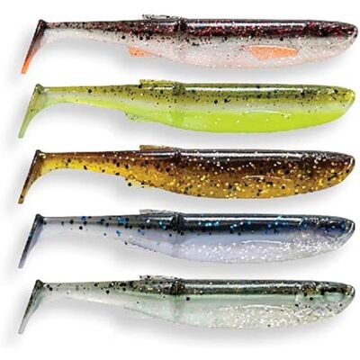 Savage Gear Craft Bleak Clam Mix leurre Souple en Plastique pour Perche, Sandre, brochet et Truite, appât pour la pêche en eaux Sombres et claires avec Action de Frappe Clear Water Mix 10 cm - Publicité Savage Gear Craft Bleak Clam Mix leurre Souple en Plastique pour Perche, Sandre, brochet et Truite, appât pour la pêche en eaux Sombres et claires avec Action de Frappe Clear Water Mix 10 cm - Publicité