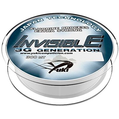 NYLON YUKI INVISIBLE TRANSPARENT 0.20MM 4,80 kg 300 MT - Publicité NYLON YUKI INVISIBLE TRANSPARENT 0.20MM 4,80 kg 300 MT - Publicité