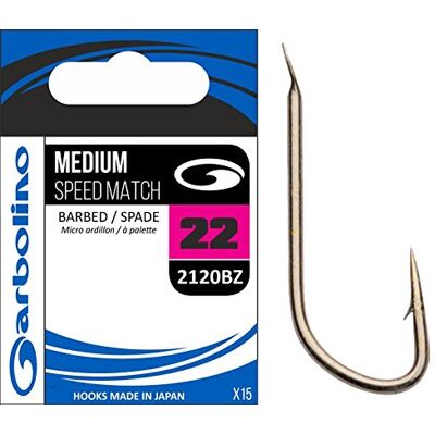 Garbolino HAMECON Medium Speed Match 2120BZ 15, N°16, Bronze - Publicité Garbolino HAMECON Medium Speed Match 2120BZ 15, N°16, Bronze - Publicité