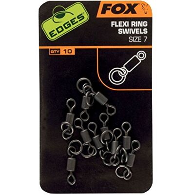 emerillon carpe fox flexi ring swivels taille 11 - Publicité emerillon carpe fox flexi ring swivels taille 11 - Publicité