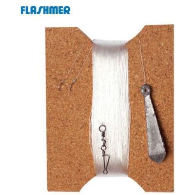 FLASHMER Palangrotte Complete 2 hameçons 100m (2 hameçons 12) - Publicité FLASHMER Palangrotte Complete 2 hameçons 100m (2 hameçons 12) - Publicité