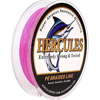 HERCULES Super Cast 100-2000m 109-2187 Yards 6-100lbs Test Ligne de pêche tressée pour Eau salée PE Tresse Lignes de Poisson Superline 4 brins - Publicité HERCULES Super Cast 100-2000m 109-2187 Yards 6-100lbs Test Ligne de pêche tressée pour Eau salée PE Tresse Lignes de Poisson Superline 4 brins - Publicité