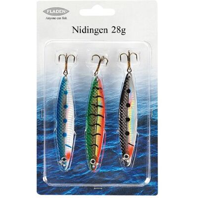 Mountain Warehouse Fladen Nidingen Leurre Lot de 3 Multicolore 18 g - Publicité Mountain Warehouse Fladen Nidingen Leurre Lot de 3 Multicolore 18 g - Publicité