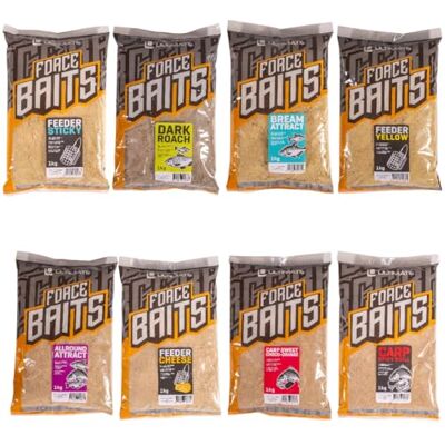 Ultimate Pack Découverte Amorces Force Baits (Total 8kg) Amorce - Publicité Ultimate Pack Découverte Amorces Force Baits (Total 8kg) Amorce - Publicité