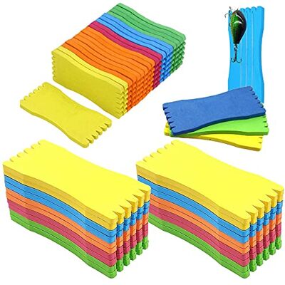 GZLCEU 40 Pièces Plioir Peche Mousse, Durable Enrouleur Ligne de Peche pour Tenir Les Lignes de Pêche et Les Hameçons de Pêche Pratique(Couleur Aléatoire) - Publicité GZLCEU 40 Pièces Plioir Peche Mousse, Durable Enrouleur Ligne de Peche pour Tenir Les Lignes de Pêche et Les Hameçons de Pêche Pratique(Couleur Aléatoire) - Publicité
