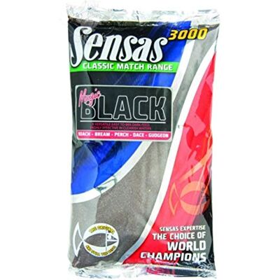 SENSAS 3000 Magic Black 1Kg 71091 - Publicité SENSAS 3000 Magic Black 1Kg 71091 - Publicité