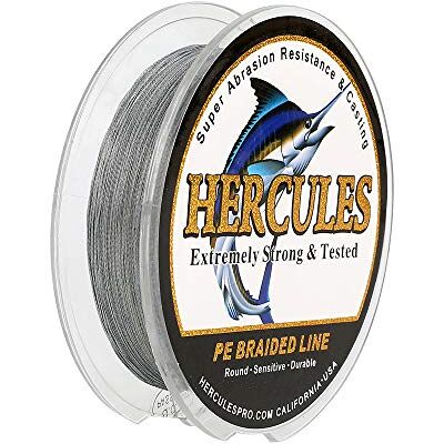 HERCULES Super Cast 100-2000m 109-2187 Yards 6-100lbs Test Ligne de pêche tressée pour Eau salée PE Tresse Lignes de Poisson Superline 4 brins - Publicité HERCULES Super Cast 100-2000m 109-2187 Yards 6-100lbs Test Ligne de pêche tressée pour Eau salée PE Tresse Lignes de Poisson Superline 4 brins - Publicité