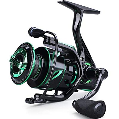 Sougayilang Moulinet de pêche léger en Fibre de Carbone – 17,9 kg – 12 + 1 BB Ultra Lisse entièrement en Aluminium pour Eau salée ou Eau Douce 3000 - Publicité Sougayilang Moulinet de pêche léger en Fibre de Carbone – 17,9 kg – 12 + 1 BB Ultra Lisse entièrement en Aluminium pour Eau salée ou Eau Douce 3000 - Publicité