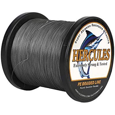 HERCULES Super Cast 100-2000m 109-2187 Yards 6-100lbs Test Ligne de pêche tressée pour Eau salée PE Tresse Lignes de Poisson Superline 4 brins - Publicité HERCULES Super Cast 100-2000m 109-2187 Yards 6-100lbs Test Ligne de pêche tressée pour Eau salée PE Tresse Lignes de Poisson Superline 4 brins - Publicité
