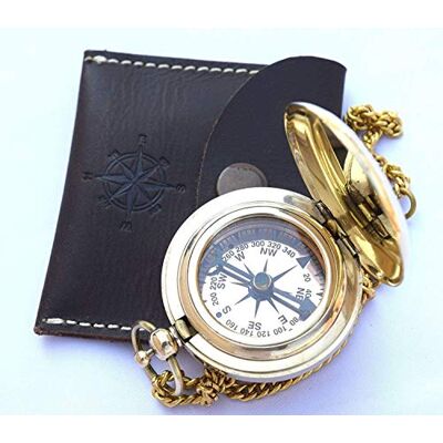 Sara International Vintage Boussole par Euphoria Collection Laiton massif Compass compass dans une boîte/Case compass Hiking pocket Boussole Outdoor navigation nautique antique Boussole Marine solide - Publicité Sara International Vintage Boussole par Euphoria Collection Laiton massif Compass compass dans une boîte/Case compass Hiking pocket Boussole Outdoor navigation nautique antique Boussole Marine solide - Publicité