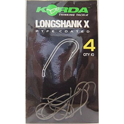 HAMECON KORDA Long Shank X Size 4 - Publicité HAMECON KORDA Long Shank X Size 4 - Publicité