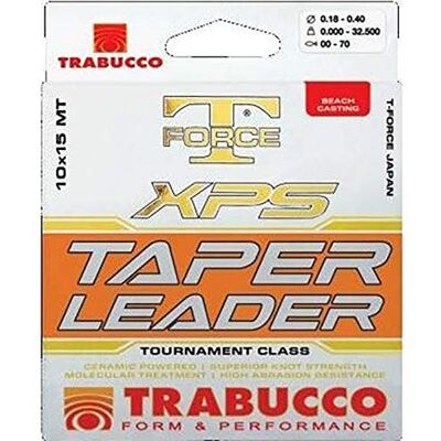 Trabucco Ligne de Pêche Shock Leader XPS Taper Leader Bas de Ligne Coniques 15 m 0.23-0.67 mm Distance Fluorocarbone Conique Bobine Mer Surfcasting Carpe - Publicité Trabucco Ligne de Pêche Shock Leader XPS Taper Leader Bas de Ligne Coniques 15 m 0.23-0.67 mm Distance Fluorocarbone Conique Bobine Mer Surfcasting Carpe - Publicité