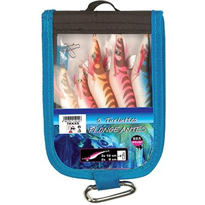 FLASHMER TROUSSE DE 5x TURLUTTES PLONGEANTES - Publicité FLASHMER TROUSSE DE 5x TURLUTTES PLONGEANTES - Publicité