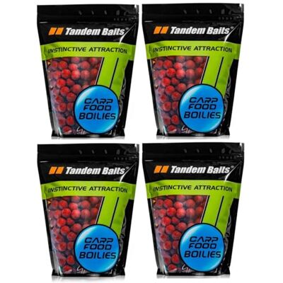 Tandem Baits Bouillettes Pêche À La Carpe Carp Food Boilies Set De 4 18 mm 1 kg Langouste Et Crabe - Publicité Tandem Baits Bouillettes Pêche À La Carpe Carp Food Boilies Set De 4 18 mm 1 kg Langouste Et Crabe - Publicité