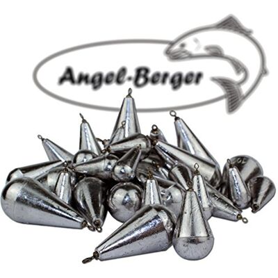 Angel-Berger Poire en plomb pivotante Angel Berger, 30g - Publicité Angel-Berger Poire en plomb pivotante Angel Berger, 30g - Publicité