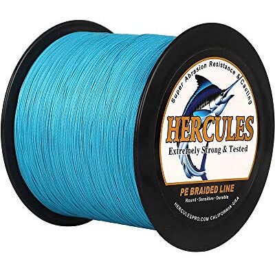 HERCULES Super Cast 100-2000m 109-2187 Yards 6-100lbs Test Ligne de pêche tressée pour Eau salée PE Tresse Lignes de Poisson Superline 4 brins - Publicité HERCULES Super Cast 100-2000m 109-2187 Yards 6-100lbs Test Ligne de pêche tressée pour Eau salée PE Tresse Lignes de Poisson Superline 4 brins - Publicité