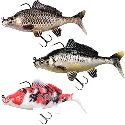Fox Rage Matrix Fox Int Rage Replicant Supernatural Carp 14 cm Super Natural Koi Fishing Hook, 14g, M, Acier inoxydable, Pointe Aiguille, 1 pièce - Publicité Fox Rage Matrix Fox Int Rage Replicant Supernatural Carp 14 cm Super Natural Koi Fishing Hook, 14g, M, Acier inoxydable, Pointe Aiguille, 1 pièce - Publicité