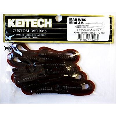 Keitech Mad Wag 9cm - Publicité Keitech Mad Wag 9cm - Publicité