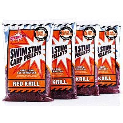 Dynamite SWIM STIM RED CARP PELLETS Unique rouge - Publicité Dynamite SWIM STIM RED CARP PELLETS Unique rouge - Publicité