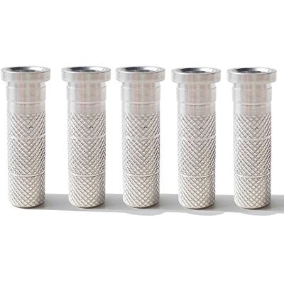AMEYXGS 50pcs Tir à l'arc Insert de Pointe de Flèche en Aluminium Flèche Accessoires pour ID Flèche 6.0/6.2/7.6mm Axe (Type 1, 6.0mm) - Publicité AMEYXGS 50pcs Tir à l'arc Insert de Pointe de Flèche en Aluminium Flèche Accessoires pour ID Flèche 6.0/6.2/7.6mm Axe (Type 1, 6.0mm) - Publicité