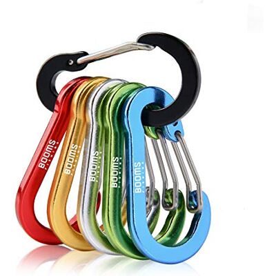 Booms Fishing CC1 Multi-Usage Clips Mousquetons pour Clé, Pêche,Sport de Plein Air,Vie Quotidienne - Publicité Booms Fishing CC1 Multi-Usage Clips Mousquetons pour Clé, Pêche,Sport de Plein Air,Vie Quotidienne - Publicité