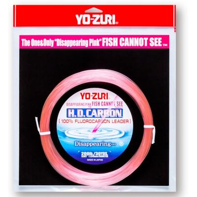 Yo-Zuri H.D. Fil de tête en fluorocarbone 27,5 m - Publicité Yo-Zuri H.D. Fil de tête en fluorocarbone 27,5 m - Publicité