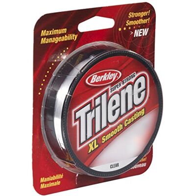 Berkley Trilene XL Smooth Casting 0.46 mm 225 m Nylon Ligne de Pêche Monofilament Fil Mer Eau Douce Spinning Carnassiers - Publicité Berkley Trilene XL Smooth Casting 0.46 mm 225 m Nylon Ligne de Pêche Monofilament Fil Mer Eau Douce Spinning Carnassiers - Publicité