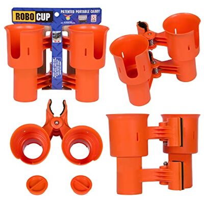 Robo Cup Meilleur Porte-gobelets pour Boissons, pêche, Chaise de Plage, Pied de Micro - Publicité Robo Cup Meilleur Porte-gobelets pour Boissons, pêche, Chaise de Plage, Pied de Micro - Publicité