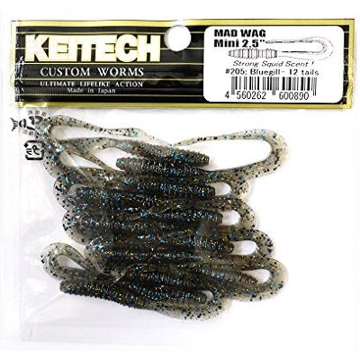 Keitech Mad Wag 6.5cm - Publicité Keitech Mad Wag 6.5cm - Publicité