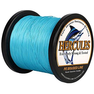 Hercules Super Cast 100-2000m 109-2187 Yards 6-100lbs Test Ligne de pêche tressée pour Eau salée PE Tresse Lignes de Poisson Superline 4 brins - Publicité Hercules Super Cast 100-2000m 109-2187 Yards 6-100lbs Test Ligne de pêche tressée pour Eau salée PE Tresse Lignes de Poisson Superline 4 brins - Publicité