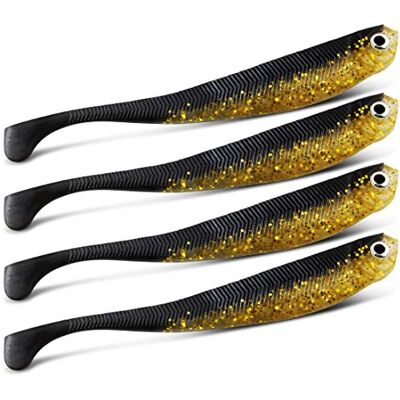 Storfisk fishing & more 4 Drop Shot Leurre en Caoutchouc Souple Ultra Doux 7 cm Noir - Publicité Storfisk fishing & more 4 Drop Shot Leurre en Caoutchouc Souple Ultra Doux 7 cm Noir - Publicité