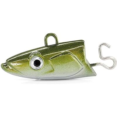 Fiiish Tete Plombee Deep Black Eel No.3-15cm 40g Kaki BE1262 - Publicité Fiiish Tete Plombee Deep Black Eel No.3-15cm 40g Kaki BE1262 - Publicité