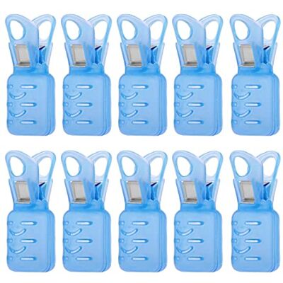 Courtieyeardceastea Lot de 10 leurres de protection pour leurres de pêche aux crevettes Bleu S 5,5 x 2 cm - Publicité Courtieyeardceastea Lot de 10 leurres de protection pour leurres de pêche aux crevettes Bleu S 5,5 x 2 cm - Publicité