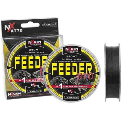 Colmic Feeder Pro 0.26 mm 250 m Nylon Ligne de Pêche Monofilament Fil Mer Eau Douce Spinning Carnassiers - Publicité Colmic Feeder Pro 0.26 mm 250 m Nylon Ligne de Pêche Monofilament Fil Mer Eau Douce Spinning Carnassiers - Publicité