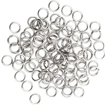 MagiDeal 100pcs Anneau Brisé en Acier à Haute Teneur en Carbone Prise pour Leurre de Appât 6mm - Publicité MagiDeal 100pcs Anneau Brisé en Acier à Haute Teneur en Carbone Prise pour Leurre de Appât 6mm - Publicité