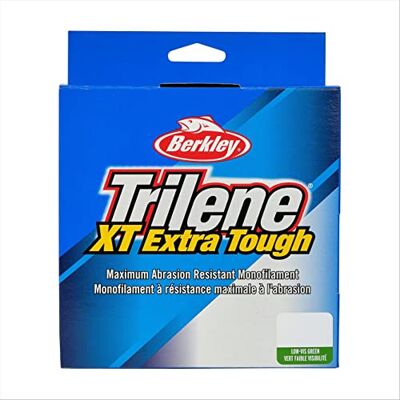 Berkley TRILENE XT Monofilament Service Spool4-pound, Low-Vis Green - Publicité Berkley TRILENE XT Monofilament Service Spool4-pound, Low-Vis Green - Publicité