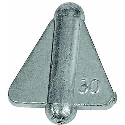 Paladin de Course Plomb – Trou de triangle de plomb avec 20 g Lot de 3 - Publicité Paladin de Course Plomb – Trou de triangle de plomb avec 20 g Lot de 3 - Publicité