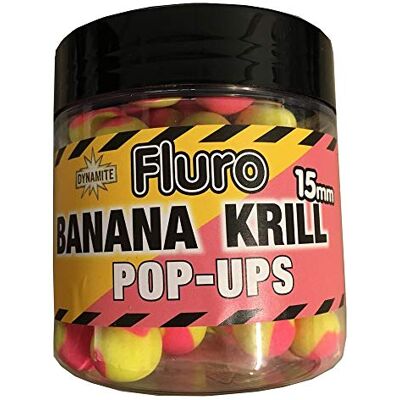 Dynamite FLURO 2 TONE KRILL&BANANA 15MM - Publicité Dynamite FLURO 2 TONE KRILL&BANANA 15MM - Publicité