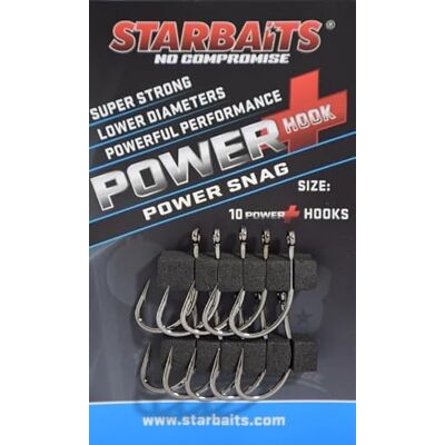 GUNKI Starbaits Hamecon Simple Power Hook Power Snag H.No.2-34466 - Publicité GUNKI Starbaits Hamecon Simple Power Hook Power Snag H.No.2-34466 - Publicité