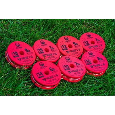 Korda Guru QM1 Bandes d'appât sans ardillon 38,1 cm Taille 12 4,1 kg - Publicité Korda Guru QM1 Bandes d'appât sans ardillon 38,1 cm Taille 12 4,1 kg - Publicité